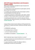 ACE GFI Exam Questions and Answers &lpar;Latest 2026&rpar;&period;