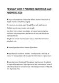NR505NP WEEK 7 PRACTICE QUESTIONS AND ANSWERS 2026