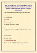 MRSO MOCK EXAM LATEST 2026 ACTUAL EXAM WITH COMPLETE  QUESTIONS AND CORRECT DETAILED ANSWERS &lpar;100&percnt; VERIFIED  ANSWERS&rpar; &vert;ALREADY GRADED A&plus;&vert; &vert;&vert;PROFESSOR VERIFIED&vert;&vert;  &vert;&vert;BRANDNEW&excl;&excl;&excl;&vert;&vert;