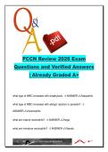 PCCN Adult Critical Care Review 2026 &ndash; Hemodynamics&comma; Electrolytes&comma; ARDS & Cardiac Emergencies &ndash; 450 Questions