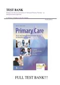 Test Bank  Primary Care&colon; The Art & Science of Advanced Practice Nursing  An Interprofessional Approach &lpar;6th Edition&rpar; by Dunphy &vert; Complete Practice Questions &lpar;2026&rpar;