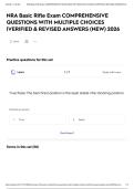 NRA Basic Rifle Exam COMPREHENSIVE QUESTIONS WITH MULTIPLE CHOICES &vert;VERIFIED & REVISED ANSWERS &lpar;NEW&rpar; 2026