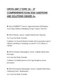 OPOTA UNIT 2 TOPIC 2A &ndash; 37 COMPREHENSIVE EXAM 2026 QUESTIONS AND SOLUTIONS GRADED A&plus;