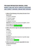 PPR Exam Preparation Version 1 &ndash; Newest 2026 Edition