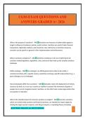 CGSS EXAM QUESTIONS AND ANSWERS GRADED A&plus; 2026