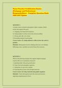 Texas Teacher Certification Exams &lpar;Pedagogy and Professional Responsibilities&rpar; - Complete Question Bank 2026-2027 Update with Correct Answers and Rationales &vert; Graded A&plus;