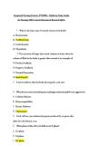 Integrated Nursing Practice &lpar;PN2006&rpar; - Midterm Study Guide for Nursing 1003 - Control Systems & Research Q&A
