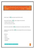 NASM CPT EXAM QUESTIONS AND ANSWERS GRADED A&plus; 2026