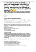 HEALTHCARE SPECIALTY CERTIFICATION ACVREP Orientation & Mobility &lpar;O&M&rpar; Comprehensive Mock Exam Simulation &vert; 250&plus; Verified Questions with Detailed Rationales &vert; Updated 2026 &vert; Foundations&comma; Advanced Techniques&comma; Ethics&comma; Assessment Tools&comma; Program Planning & Pr