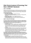 2026&sol;2027 Elite Clinical Anatomy & Physiology Test Bank &vert; Hole's 13th Ed&comma; USMLE Step 1 & NCLEX Prep