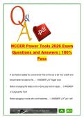 NCCER Power Tools &ndash; 120 Exam Questions & Answers on Drills&comma; Saws&comma; Grinders & Electrical Safety &vert; Construction Tools 2026