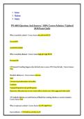 PN 4003 Questions And Answers - 100&percnt; Correct Solution - Updated 2026 Exam Guide