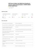 IHOP Server Position ACTUAL EXAM &lpar;2025&rpar; 100&percnt;VERIFIED &vert;complete QUESTIONS AND ANSWERS &vert; GRADED A&plus;&period;