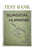Test Bank Medical Surgical Nursing in Canada 4th Edition Lewis&colon; Questions and answers 100&percnt; Solved