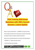 TCIS Training 2026 &ndash; 105 Exam Questions & Answers on Trauma-Informed Schools&comma; Stress Model&comma; LSI & Crisis Co-Regulation &vert; Therapeutic Crisis Intervention