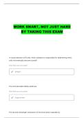 BIO 169 FINAL EXAM QUESTIONS AND CORRECT ANSWERS