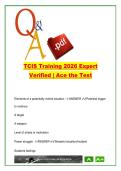 TCIS Training 2026 Expert Verified &ndash; 115 Exam Questions & Answers on Crisis Co-Regulation&comma; Stress Model & Safe Intervention &vert; Therapeutic Crisis Intervention