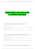 BIO 169 TEST 1 QUESTIONS AND CORRECT ANSWERS