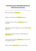 FDNY S-12 Certificate of Fitness Exam 2026 &ndash; Sprinkler Systems & Standpipe Basics &ndash; Practice questions with correct answers