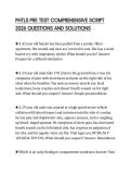 PHTLS PRE TEST COMPREHENSIVE SCRIPT 2026 QUESTIONS AND SOLUTIONS