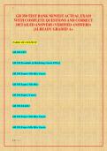 GB 350 TEST BANK NEWEST ACTUAL EXAM  WITH COMPLETE QUESTIONS AND CORRECT  DETAILED ANSWERS &lpar;VERIFIED ANSWERS&rpar;  &vert;ALREADY GRADED A&plus;