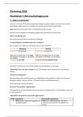 Marketing samenvatting 2025