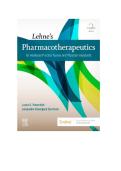 Lehne&rsquo;s Pharmacotherapeutics for Advanced Practice Nurses and Physician Assistants &ndash; Test Bank 2nd Edition by Laura D&period; Rosenthal and Jacqueline Rosenjack Burchum &ndash; comprehensive test bank