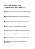 MDC 4 NUR2755 FINAL EXAM COMPREHENSIVE STUDY GUIDE 2026