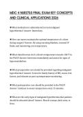 MDC 4 NUR2755 FINAL EXAM KEY CONCEPTS AND CLINICAL APPLICATIONS 2026