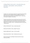 SCRIBEAMERICA FINAL EXAM &vert; 100 QUESTIONS AND ANSWERS &vert; 2026 UPDATE &vert; WITH COMPLETE SOLUTION