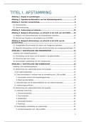 Samenvatting -  Personen &comma; familie en relatievermogensrecht
