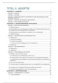Samenvatting -  Personen &comma; familie en relatievermogensrecht