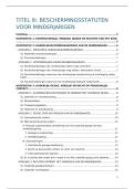 Samenvatting -  Personen &comma; familie en relatievermogensrecht