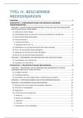 Samenvatting -  Personen &comma; familie en relatievermogensrecht