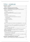 Samenvatting -  Personen &comma; familie en relatievermogensrecht