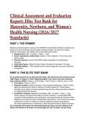 Elite Test Bank&colon; Maternity&comma; Newborn&comma; and Women&rsquo;s Health Nursing &lpar;2026&sol;2027 Standards&rpar; &vert; O&rsquo;Meara Case-Based Approach &vert; Full Rationales & Mentor Analysis