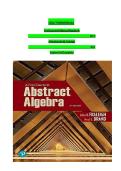 Solution Manual for A First Course in Abstract Algebra 8th Edition by John B&period; Fraleigh &lpar;All Chapters&rpar;