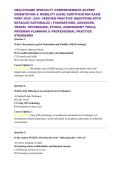 ACVREP O&M EXAM 2026 &vert; HEALTHCARE SPECIALTY STUDY GUIDE WITH 250&plus; PRACTICE QUESTIONS&comma; ADVANCED TRAVEL&comma; ETHICS & ASSESSMENT TOOLS