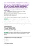 ACVREP ORIENTATION & MOBILITY 2026 &vert; VERIFIED PRACTICE QUESTIONS&comma; FOUNDATIONS&comma; ETHICS & ADVANCED TECHNIQUES FOR HEALTHCARE SPECIALTY