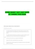 ALLIANT COMP EXAM MFT QUESTIONS AND CORRECT ANSWERS