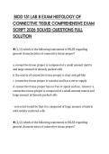 BIOD 151 LAB 8 EXAM HISTOLOGY OF CONNECTIVE TISSUE COMPREHENSIVE EXAM SCRIPT 2026 SOLVED QUESTIONS FULL SOLUTION