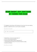 NATIONAL MFT EXAM QUESTIONS AND CORRECT ANSWERS