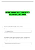 MFT CLINICAL EXAM QUESTIONS AND CORRECT ANSWERS