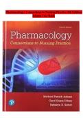 Test Bank for Pharmacology&colon; Connections to Nursing Practice&comma; 4th Edition By&colon; Michael Patrick Adams&comma; Carol Urban&comma; and Penelope P&period; Rhoads