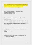 CSLB General contractor B license 2026 latest updated test&comma; practice exam&comma; actual questions and answers with 100&percnt; verified solutions&vert; remarking grade A&plus;&period;