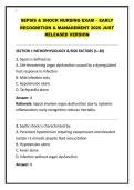 SEPSIS & SHOCK NURSING EXAM &ndash; EARLY RECOGNITION & MANAGEMENT 2026 