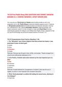 2026 PHYLLIS WONG TH-210 &vert; INTRODUCTION TO THE THEATRE &vert; QUESTIONS AND CORRECT ANSWERS &lpar;GRADED A&plus;&rpar; &vert; VERIFIED ANSWERS &vert; LATEST VERSION