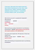 ATI RN ADULT MED SURG PROCTORED EXAM &lpar;NGN&rpar; &vert;  MOST RECENT EXAM 2026-2027 ACTUAL REAL  EXAM  QUESTIONS AND  CORRECT ANSWERS &lpar;VERIFIED  ANSWERS&rpar; ALREADY GRADED A&plus; &vert; GUARANTEED  SUCCESS&excl;&excl; NEWEST EXAM &vert; JUST RELEASED&excl;&excl; 