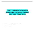 PROSTATE CANCER QUESTIONS WITH CORRECT ANSWERS