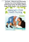 Test Bank - Maternal and Child Health Nursing&colon; Care of the Childbearing and Childrearing Family&comma; 9th Edition &lpar;Silbert-Flagg&comma; 2026&rpar;&comma; Chapter 1-56 &vert; All Chapters